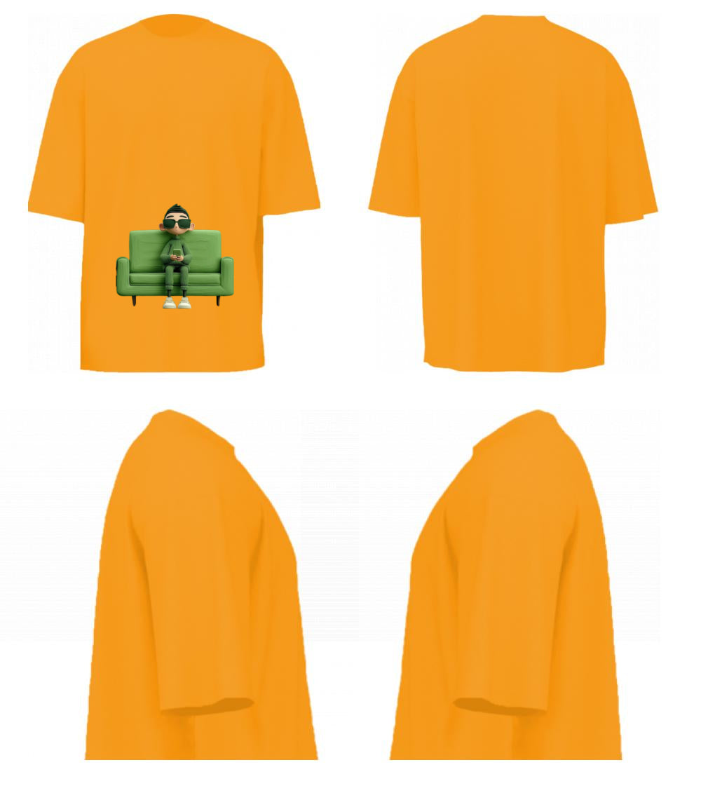 WAL OVERSIZE COLOURFULL T-SHITRS