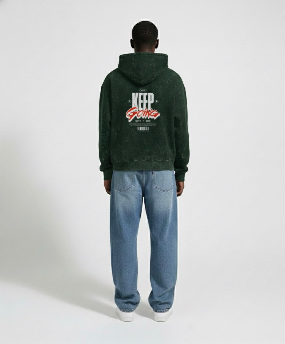 WAL Unisex Acid Washed Hoodie